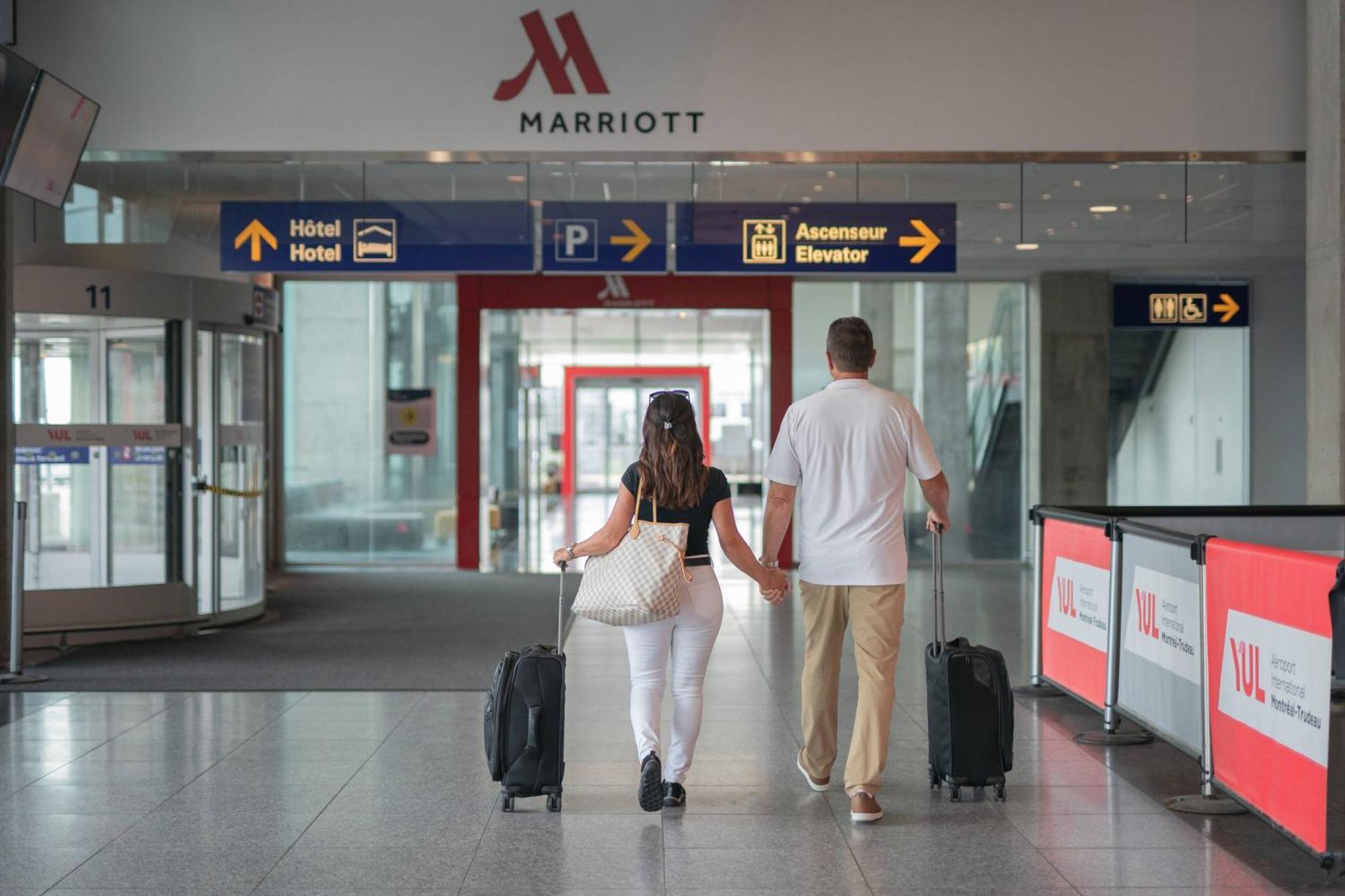 Marriott Montreal Airport In-Terminal Hotel Dorval Bagian luar foto